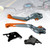 2021-2022 CFMOTO 700CL-X Sport Adjustable Clutch Brake Lever Orange Generic 2021-2022 CFMOTO 700CL-X Sport Adjustable Clutch Brake Lever Orange Generic