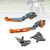 2005-2014 YAMAHA YBR125 Adjustable Clutch Brake Lever Orange Generic