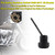 2000-2017 Softail All Models Oil Dipstick Tank Cap Plug Black Generic