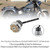 2000-2017 Softail All Models Oil Dipstick Tank Cap Plug Silver Generic