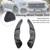 2015-2024 VW Jetta Polo Sagitar Lingdu Carbon Look Steering Wheel Paddle Shifter Extension Covers Generic