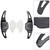 2016-2018 Cadillac CT6 XT5 Carbon Look Steering Wheel Paddle Shifter Extension Covers Generic