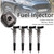 2011-2013 Ford Ranger Mk3 Tourneo Custom V362 Transit 4 pcs Fuel Injector GK2Q-9K546-AB Generic