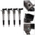 2011-2013 Ford Ranger Mk3 Tourneo Custom V362 Transit 4 pcs Fuel Injector GK2Q-9K546-AB Generic