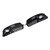 2013-2017 Audi Q5 S-Line SQ5 Front Bumper Fog Light Grille (Left & Right) 8R0807682N Gloss Black Generic