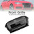 2013-2016 Audi A3 S3 RS3 Style Front Henycomb Bumper Grille Gloss Black Generic