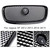 2012-2015 Jaguar XF Front Bumper Grille Without Letter Gloss Black Generic