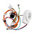 WPW10514110 W10514110 Refrigerator Evaporator Fan Motor for Kenmore W10466226