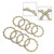 2001-2008 Suzuki RM125 K2/K3/K4/K5/K6/K7/K8 Clutch Friction Plate Kit Generic
