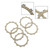 1988-2007 Kawasaki EX250 Ninja 250 250R Clutch Friction Plate Kit 13088-1013 Generic