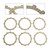 1989-1990 Kawasaki KR-IR Clutch Friction Plate Kit Generic