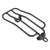 2024-2025 Kawasaki Eliminator 500 Rear Solo Rack Luggage Carrier Matte Black Generic