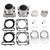 HiSun UTV 800 HS MSU TSC Massimo Bennche Supermach Cylinder Block Piston Gasket Top End Rebuild Kit Generic