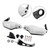 2023-2024 Honda XL750 Transalp Motorcycle Protector Hand Guards WHI Generic