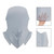 2022-2024 YAMAHA T-MAX 560 ABS Motorcycle Windshield WindScreen Gray Generic