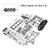 Hyundai Sonata Santa Fe KIA Optima Sorento Sportage 2.4L engine G4KJ Engine Overhaul Rebuild Kit w/Crankshaft & Rods & Timing Kit Generic