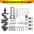 2018- Kia Forte Seltos Soul G4NH 2.0L Engine Overhaul Rebuild Kit Crankshaft Con Rods 22212-2E000 Generic