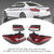 2018-2020 BMW 5 Series G30 G38 Sequential Flowing L&R Red LED Tail Lights Rear Lamp Assembly Generic