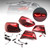 2014-2020 BMW 4 Series M4 GTS F32 F33 F82 F36 F83 L&R Red LED Tail Lights Rear Lamp Assembly Generic