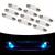 10PCS Car Light Tubular Lamp bulb C5W SV8.5 6421 24V 3W For OSRAM