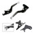 2022-2024 HONDA CRF1100L Africa Twin Adjustable Clutch Brake Lever Silver A Generic