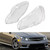 2011-2015 Mercedes Benz C Class W204 2PCS Front Headlight Lens Cover LampShade Generic