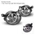 2004-2009 Volkswagen GOLF MK5 GTI Version Pair Front Fog Light Lamps Generic