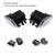 2001-2006 BMW E46 3 Series Pair Front Fog Light Lamps Without Bulbs Generic