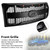 2009-2014 Ford F150 With LED Light Front Upper Grill Without Logo Matte Black Generic