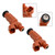 2PCS Fuel Injectors 5YU-13761-00-00 For YAMAHA Stratoliner Raider Roadliner