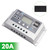 20A PWM Solar Controller Mobile APP Intelligent Control 12V24V Solar Controller Display Current Solar Street Light Controller 0V Start