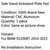 Side Pad Kickstand Stand Extension Plate BMW R1200RT (2014-2015), Titanium Generic