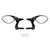 Bar End Mirror Set 18-22 mm Handlebar Motorcycle Handguard Mirrors Universal