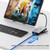 9 in 1 TYPE-C to RJ45 (Gigabit)+USB3.0*3+HDMI+USB-CS Data+PD100W+SD/TF MacBook