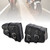 Tail Bag Pu Side Saddlebag Tail Bag Luggage Pouch 21L Storage Black For Motorbike