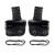Tail Bag Pu Side Saddlebag Tail Bag Luggage Pouch 28L Storage Black For Motorbike