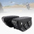 Tail Bag Pu Side Saddlebag Tail Bag Luggage Pouch 80L Storage Black For Motorbike