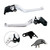2022-2023 YAMAHA YZF R7 MT-10/SP FZ-10/SP Racing Brake & Clutch Levers Silver Generic