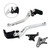 2021-2023 HONDA CB350 CB350 Hness Racing Brake & Clutch Levers Silver Generic