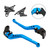 2017-2023 BMW R NINE T PURE RACER SCRAMBLER URBAN Racing Brake & Clutch Levers Blue Generic