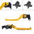 2017-2022 KYMCO AK550 Racing Brake & Clutch Levers Gold Generic