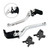 2017-2022 KYMCO AK550 Racing Brake & Clutch Levers Silver Generic