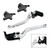 2016-2023 Piaggio MP3 300 350 X7 Racing Brake & Clutch Levers Silver Generic