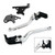 2019-2022 CFMOTO 250SR 250NK CBS Long Clutch Brake Lever Silver Generic