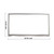 2 Pack W10830274 Freezer Door Gasket for Maytag Refrigerator W10443273 W10294127