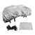 Heavy Duty Boat Cover Waterproof Silver For 16-18Ft Fishing Ski Bass Shelter