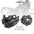 2019-2024 YAMAHA TENERE 700 MT-07 XSR700 Tracer 7 Engine Housing Protection Cover Protection Black Generic