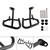 2024-2025 Kawasaki ELIMINATOR 450 500 Engine Guard Crash Bar Frame Protector Bumper Steel Black Generic
