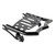 2009-2025 Touring Rear Rack Luggage Carrier Glossy Black Generic