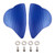 2017-2024 Yamaha YZF-R6 YZF-R7 Mirror Eliminators Hole Cap Kit Blue Generic